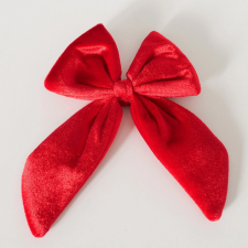 Boltze Velvet Ribbon Deima ajándékszalag 19 cm x 13,5 cm piros karácsonyi dekoráció