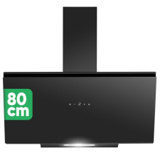 Bomann Dekoratív fali páraelszívó, Bomann, 520 m³/h, 80 cm, fekete páraelszívó