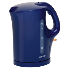 Bomann WK 5011 CB kék vízforraló 1.7 liter vízforraló és teáskanna