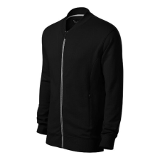 Bomber felső férfi fekete 2XL férfi pulóver, kardigán