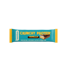Bombus crunchy proteinszelet tejcsokoládéval vanília ízzel és édesítőszerrel 50 g reform élelmiszer