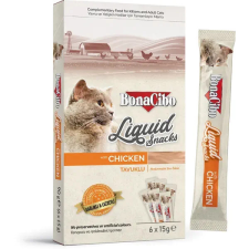 Bonacibo Snacks for Cats Liquid Snacks - Chicken 90 g jutalomfalat macskáknak