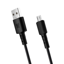 BONBON DBone data and charging cable with USB/micro USB connectors 1m black kábel és adapter