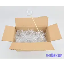  Bonbon tartó gömb 4 cm dekorációs kellék