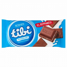 BONBONETTI KER.ÉS SZOLG.KFT Tibi tejcsokoládé tejkrémmel és ostyával 90 g csokoládé és édesség