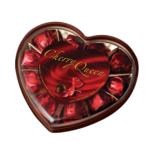 Bonbonetti Kft. Cherry Queen 122g szív csokoládé és édesség