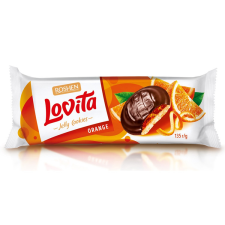 Bonbonetti Kft. Lovita piskótatallér narancsos - 135 g csokoládé és édesség