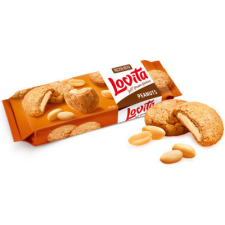 Bonbonetti Kft. Lovita Soft Cream Cookies 127g Földimogyorókrémes teasütemény csokoládé és édesség