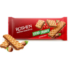 Bonbonetti Kft. Roshen Extra Crunch 142g Mogyorós krémmel töltött ostya csokoládé és édesség