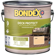 Bondex DECKING OIL OLDÓSZERES FAVÉDŐ ÉS ÁPOLÓ OLAJ 2,5L, 900 SZÍNTELEN favédőszer és lazúr