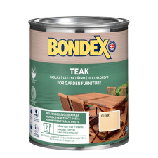 Bondex teak olaj színtelen 0,75 l favédőszer és lazúr