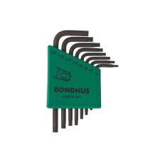 Bondhus Torx klt rövid L 8 részes T6-T25 (31732) torxkulcs