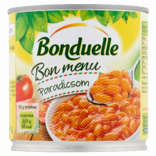 BONDUELLE CENTRAL EUROPE KFT Bonduelle Bon Menu Paradicsom fehérbab paradicsommártásban 430 g konzerv