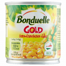 BONDUELLE CENTRAL EUROPE KFT Bonduelle Gold morzsolt csemegekukorica 170 g konzerv