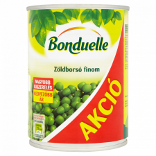 Bonduelle finom zöldborsó 545 g konzerv