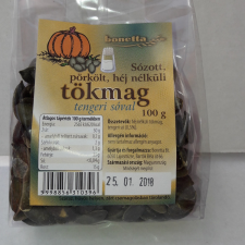  Bonetta héjnélküli tökmag pörkölt sózott 100 g alapvető élelmiszer