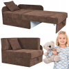  BONI gyerek kanapé sarok bal vagy jobb BROWN Family Meble
