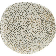 BONNA Sekély tányér, Bonna Lapya Wood, 36 cm tányér és evőeszköz