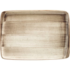 BONNA Téglalap alakú tányér, Bonna Aura Terrain 23x16 cm tányér és evőeszköz