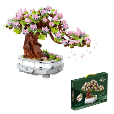 Bonsai életfa virágos építőkészlet - 462db társasjáték