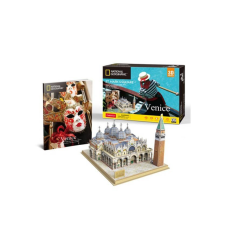 BonsaiBp 3D puzzle City Travel Velence, St. Marks square, 107 db (BO19722-182) puzzle, kirakós