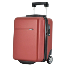 BONTOUR 40x30x20cm bőrönd, WIZZ AIR felvihető kézipoggyász, Bordó