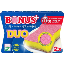 Bonus Bonus duo karcmentes mosogatószivacs - 2db takarító és háztartási eszköz