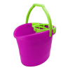 Bonus Felmosó vödör BONUS csavarókosárral 18L lila-zöld