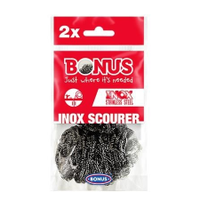 Bonus Inox fémsúroló, spirál, 2 db, BONUS - KHT774 (B088) tisztító- és takarítószer, higiénia
