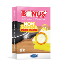 Bonus + Karcmentes mosogatószivacs 2db/csg tisztító- és takarítószer, higiénia