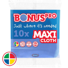 Bonus PRO MAXI Általános törlőkendő kék 10db/csg takarító és háztartási eszköz