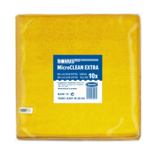Bonus PRO MicroCLEAN Extra mikroszálas törlőkendő 40x40cm Sárga 10db takarító és háztartási eszköz