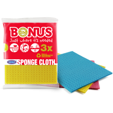  Bonus szivacsos mosogatókendő 3db-os (Karton - 20 csg) takarító és háztartási eszköz