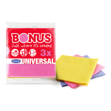 Bonus Törlőkendő általános 3 db/csomag Bonus B163 tisztító- és takarítószer, higiénia