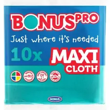 Bonus Törlőkendő általános BONUS maxi HoReCa HACCP zöld tisztító- és takarítószer, higiénia