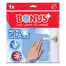 Bonus Üvegtörlő kendő BONUS mikroszálas 1db tisztító- és takarítószer, higiénia