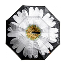 Bony+ Kifordított esernyő Fehér gerbera motívummal esernyő