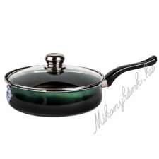 Bonyhádi teflonos Platinum serpenyő + üvegfedő 20 cm 1,75 liter edény