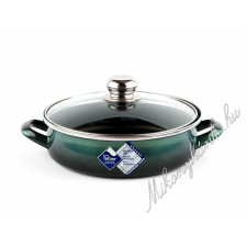 Bonyhádi teflonos platinum serpenyő + üvegfedő 26cm 3.25liter edény