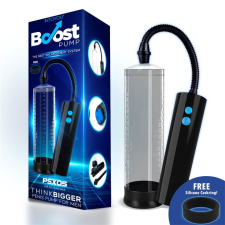 BOOST PUMPS SZIVATTYÚS PÉNISZPUMPA TÁVIRÁNYÍTÓVAL PSX05 USB ÚJRATÖLTHETŐ péniszpumpa