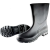 BOOTS TRONCHETTO Rövidszárú PVC csizma OB SRA fekete