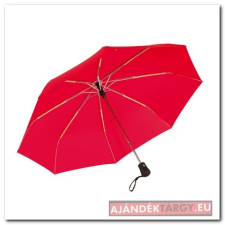 Bora automatikus nyíló/záródó, szélálló, összecsukható, piros esernyő