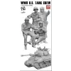  Border Model WW II U.S. Tank Crew (4 pcs) 1:35 (BR-007)