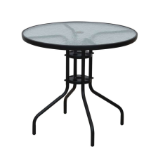  Borgen Kerti Asztal #fekete kerti bútor
