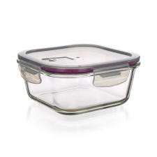  BORK LORA 750 ml fedéllel, bordó, üveg (A19248) uzsonnás doboz