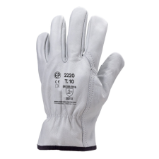  BŐRKESZTYŰ, SZÜRKE SZÍNMARHA TENYÉR ÉS KÉZHÁT_9 védőkesztyű