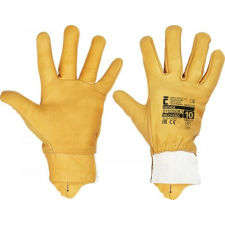 Bőrkesztyű Vacher, sárga, 11 védőkesztyű