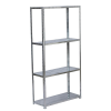  BORMANN ELITE Horganyzott tárolóállvány 4 PALCOS, L70xSz30xH150cm, MAX. 50KG/POLC (BSR1600)