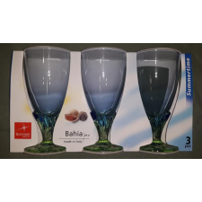 Bormioli Rocco Bahia talpas fagylaltos pohár, 29 cl, 3 db, 119313 ajándéktárgy