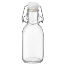 Bormioli Rocco Emilia üveg palack csatos kupakkal, 250 ml papírárú, csomagoló és tárolóeszköz